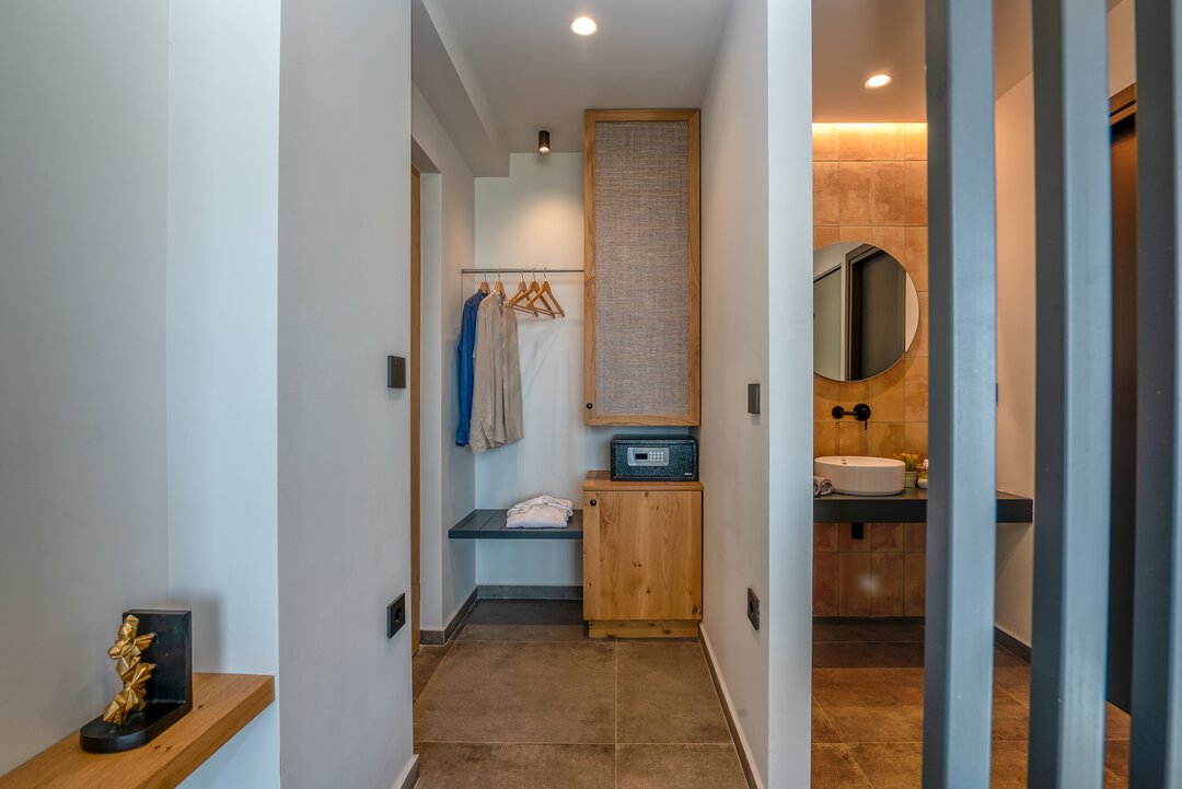 Kitchen & living, Villa A at NUSA Balos — 3-1